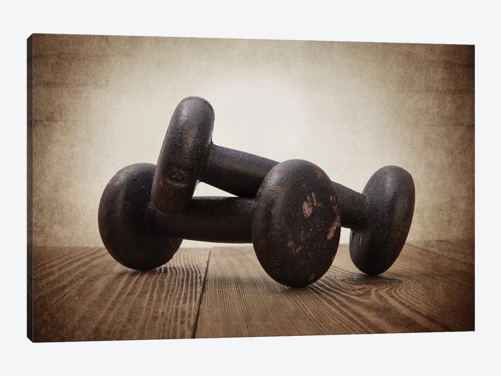 Vintage Weights by Saint and Sailor Studios 1-piece Canvas Art
