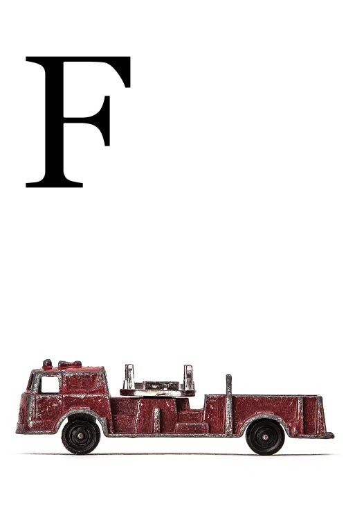 F Fire Engine Letter