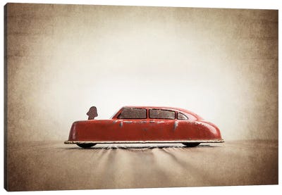 ARGO Red Car Canvas Art Print - Saint and Sailor Studios