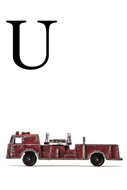 U Fire Engine Letter