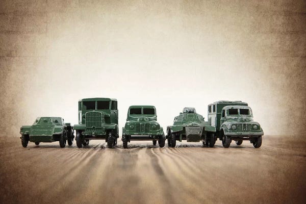 Saint and Sailor Studios: Army Truck Lineup by Saint and Sailor Studios