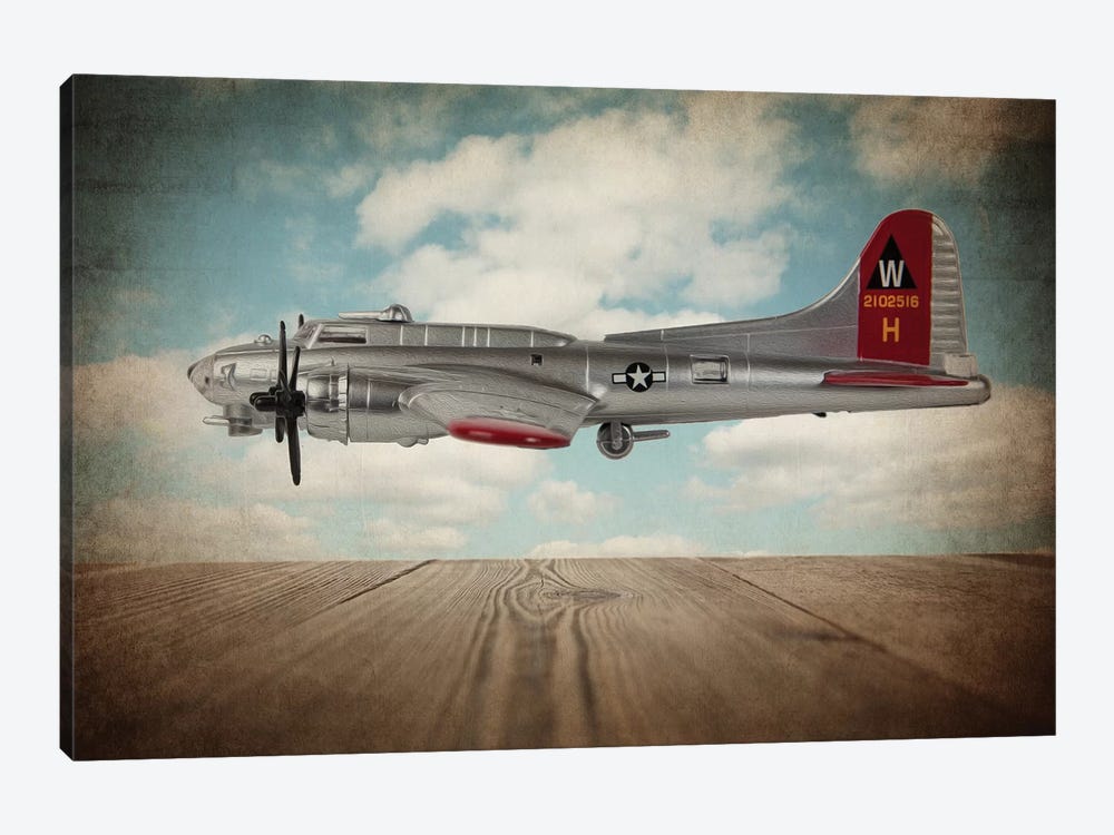 B17 Flying Fortress by Saint and Sailor Studios 1-piece Canvas Art