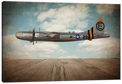 B29 Super Fortress Canvas Art Print - Air Force