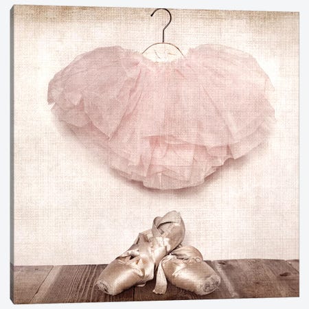 Ballet Slippers And Tutu Canvas Print #SNT18} by Saint and Sailor Studios Art Print