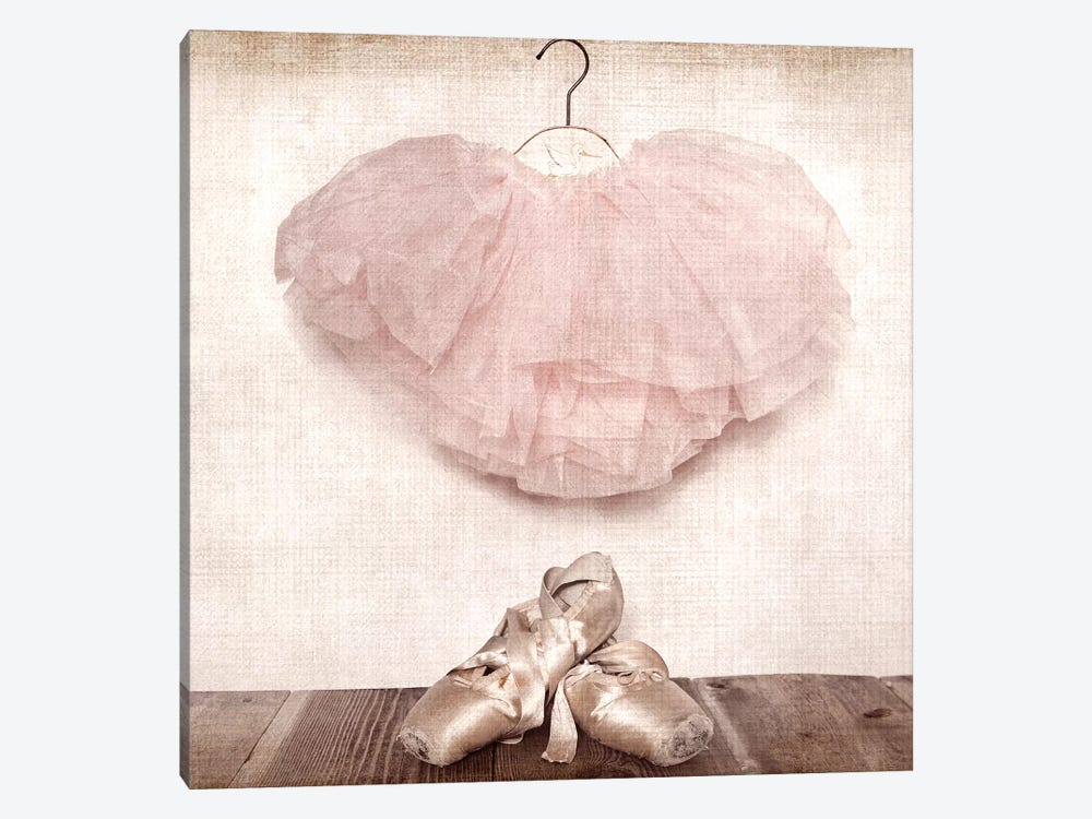 Ballet Slippers And Tutu by Saint and Sailor Studios 1-piece Canvas Artwork
