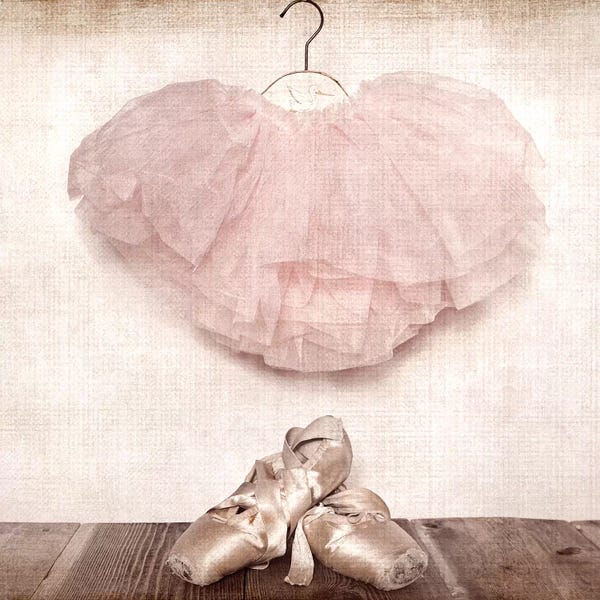 Ballet: Ballet Slippers And Tutu by Saint and Sailor Studios