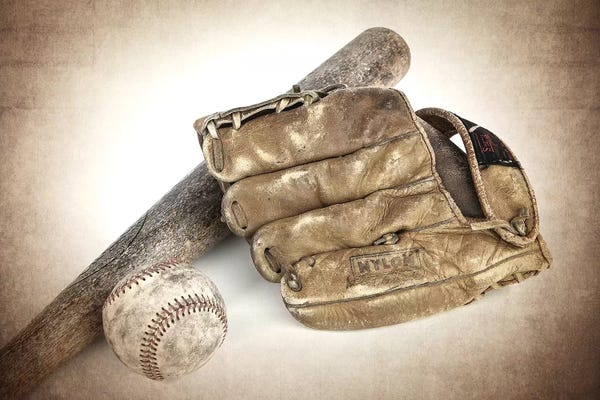 Baseball: Baseball Bat Glove by Saint and Sailor Studios