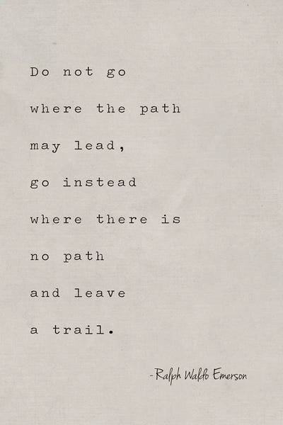 Literature: Emerson Quote by Saint and Sailor Studios