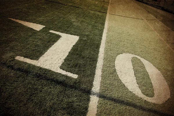Football: Football 10-yd Line by Saint and Sailor Studios