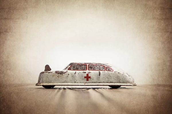 Kids Transportation Art: ARGO Ambulance  by Saint and Sailor Studios