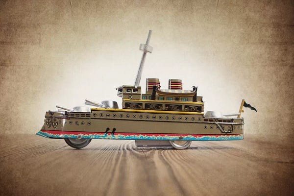 Green Tin Ship