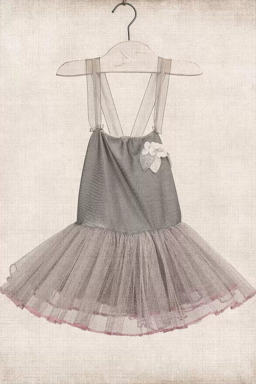 Grey Tutu Ballerina Dress