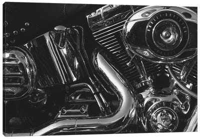 Harley Engine  Canvas Art Print - Saint and Sailor Studios