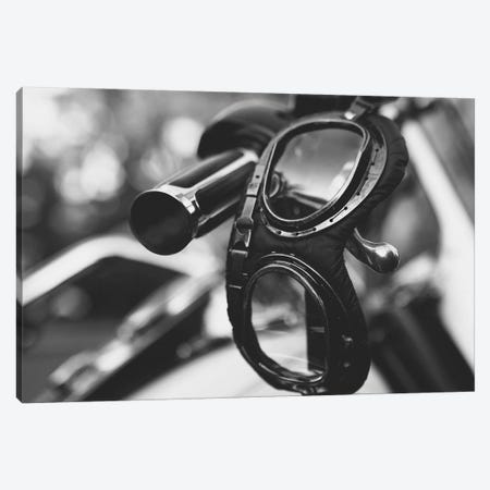 Harley Goggles On the Handle Canvas Print #SNT57} by Saint and Sailor Studios Canvas Wall Art