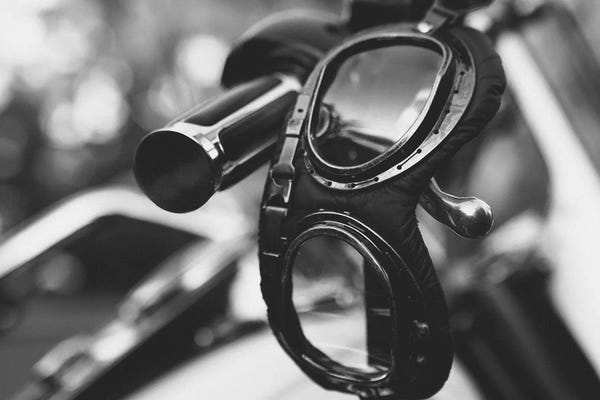 Saint and Sailor Studios: Harley Goggles On the Handle by Saint and Sailor Studios