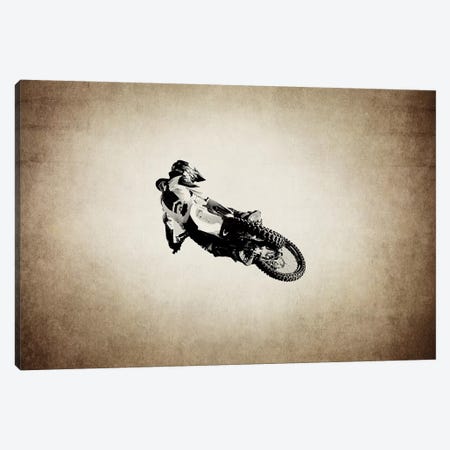 Motocross Vintage Canvas Print #SNT69} by Saint and Sailor Studios Canvas Artwork