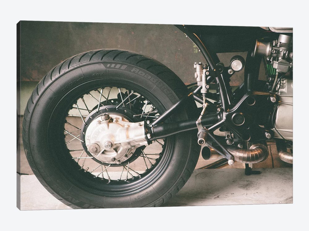 Motorcycle back tire by Saint and Sailor Studios 1-piece Canvas Art
