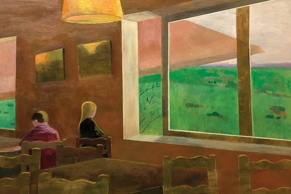 Vicarious Glimpses: View Out Of A Window by Susana Mata