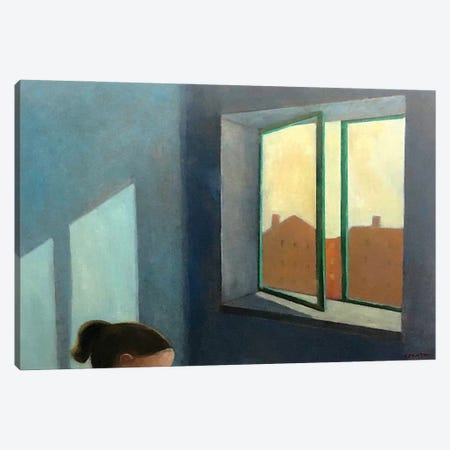 Interior With A View Canvas Print #SNU4} by Susana Mata Canvas Print