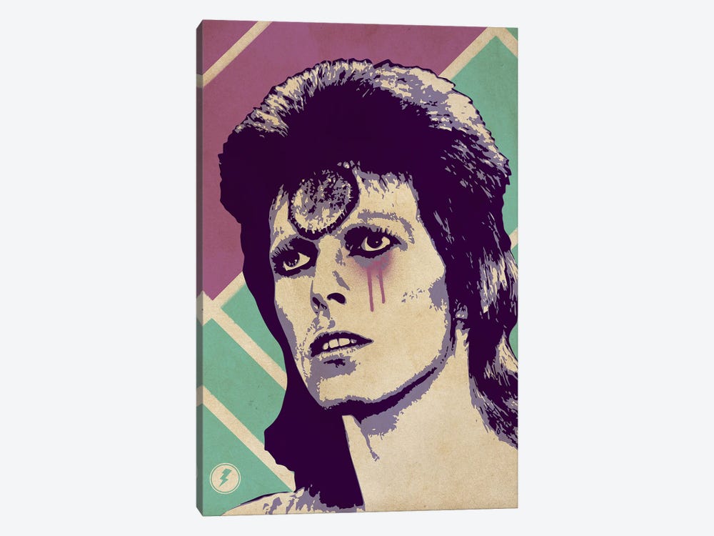 David Bowie by Supanova 1-piece Canvas Artwork