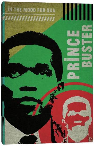 Prince Buster Canvas Art Print - Reggae Art