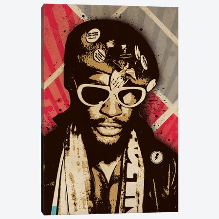 George Clinton Funkadelic Canvas Print #SNV130} by Supanova Canvas Wall Art