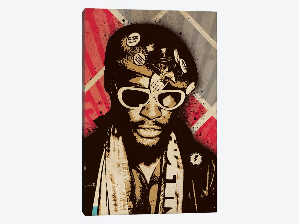 George Clinton Funkadelic by Supanova 1-piece Canvas Art