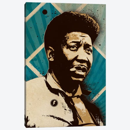 Muddy Waters Blues Canvas Print #SNV143} by Supanova Canvas Print