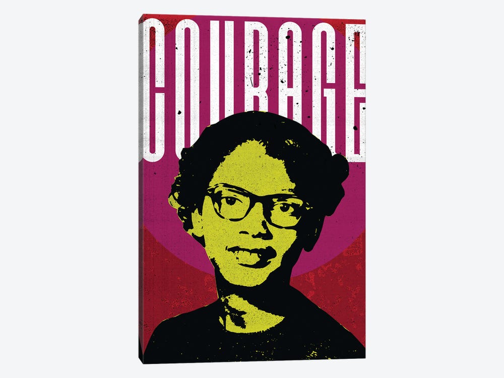 Claudette Colvin Civil Rights Political by Supanova 1-piece Art Print