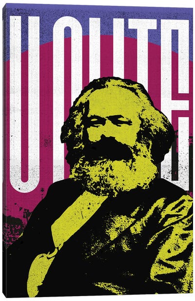 Karl Marx Political Canvas Art Print - Karl Marx