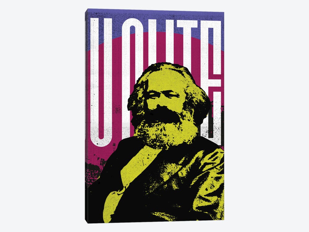 Karl Marx Political by Supanova 1-piece Canvas Art