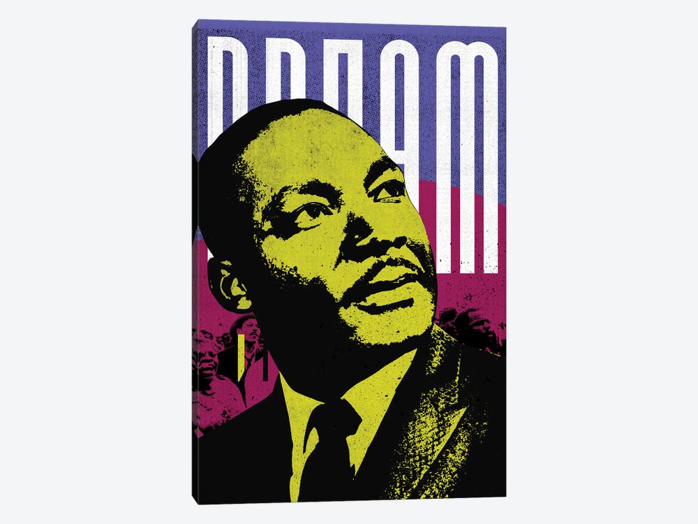 Martin Luther King Civil Rights Political by Supanova 1-piece Art Print