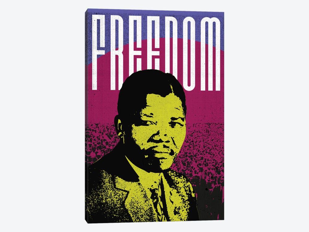 Nelson Mandela Civil Rights Political by Supanova 1-piece Canvas Wall Art