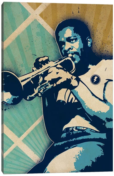 Donald Byrd Jazz Canvas Art Print - Jazz Art