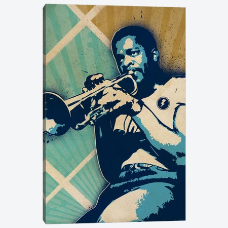 Donald Byrd Jazz Canvas Print #SNV156} by Supanova Canvas Art Print