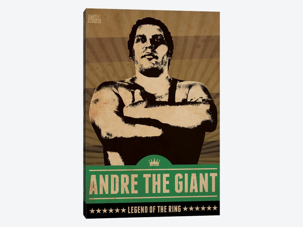 Andre The Giant by Supanova 1-piece Art Print