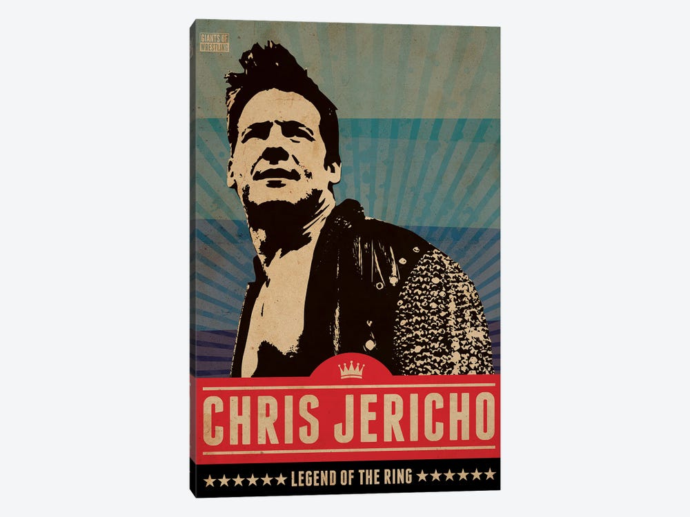 Chris Jericho by Supanova 1-piece Canvas Print