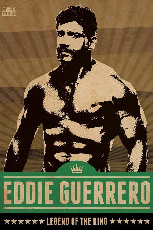Eddie Guerrero by Supanova wall art
