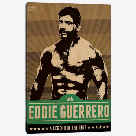 Eddie Guerrero Canvas Print #SNV173} by Supanova Canvas Wall Art