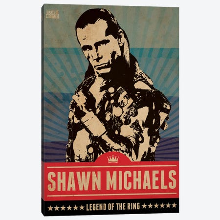 Shawn Michaels Canvas Print #SNV183} by Supanova Canvas Print