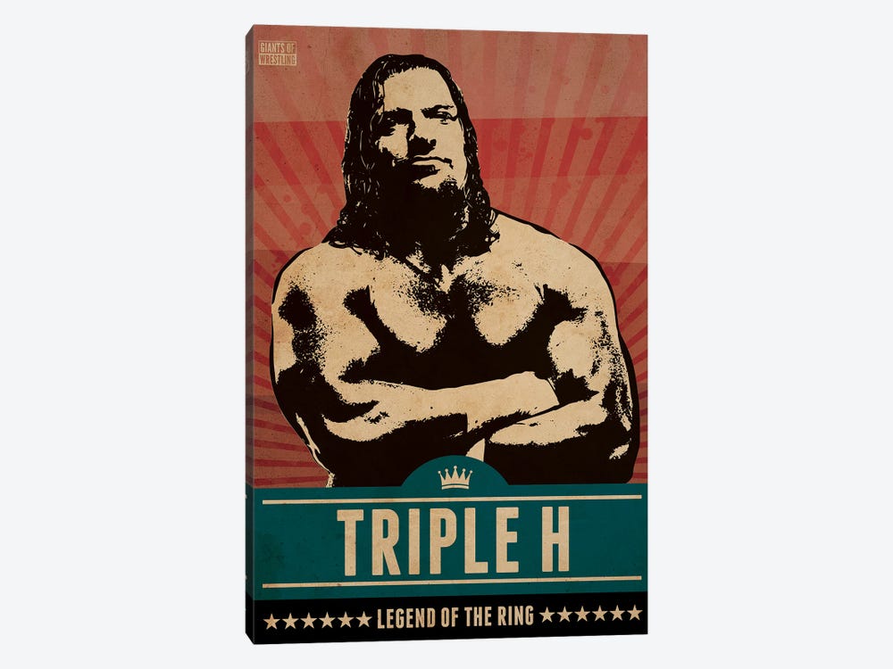 Triple H by Supanova 1-piece Canvas Print