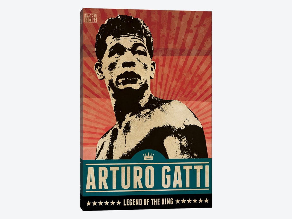 Arturo Gatti Boxing by Supanova 1-piece Canvas Art