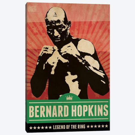 Bernard Hopkins Boxing Canvas Print #SNV193} by Supanova Canvas Artwork