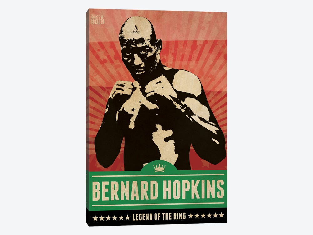 Bernard Hopkins Boxing by Supanova 1-piece Canvas Art Print