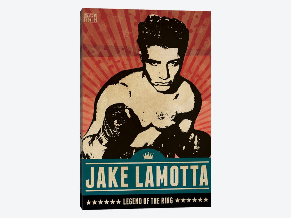 Jake LaMotta Boxing by Supanova 1-piece Art Print