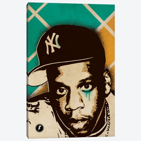 Jay Z Canvas Print #SNV19} by Supanova Art Print