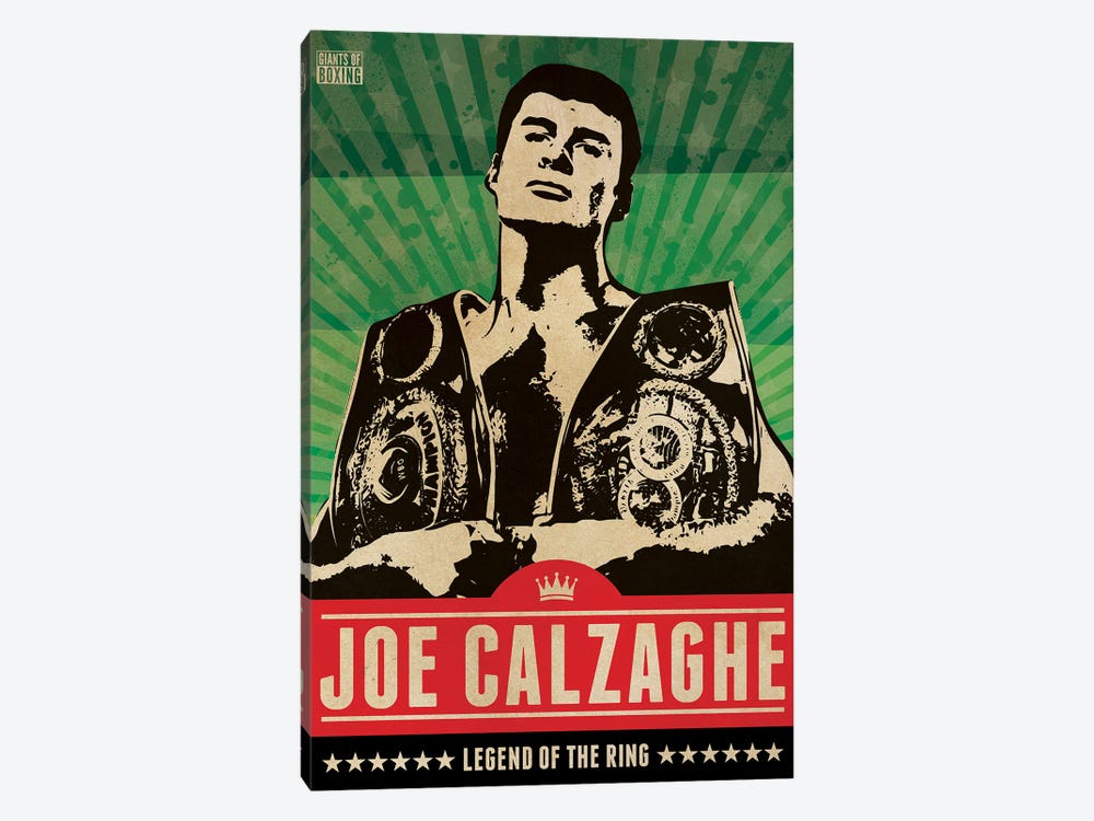 Joe Calzaghe Boxing by Supanova 1-piece Canvas Art Print