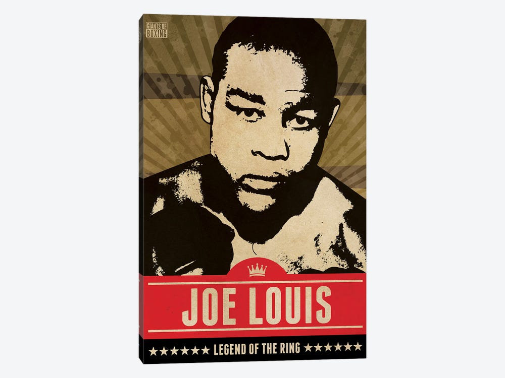 Joe Louis Boxing by Supanova 1-piece Canvas Print