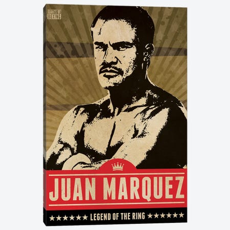 Juan Manuel Marquez Boxing Canvas Print #SNV203} by Supanova Canvas Wall Art
