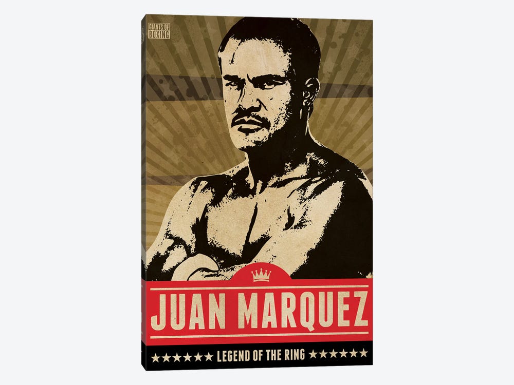 Juan Manuel Marquez Boxing by Supanova 1-piece Canvas Wall Art